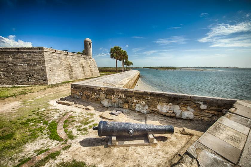 A view of Castillo de San Marcos